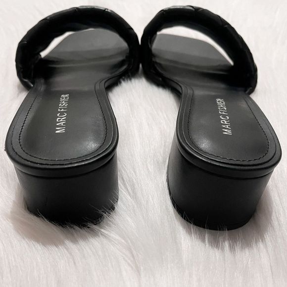 Marc Fisher Women’s Low Stacked Block Side Kitten Heel - Picture 4 of 6